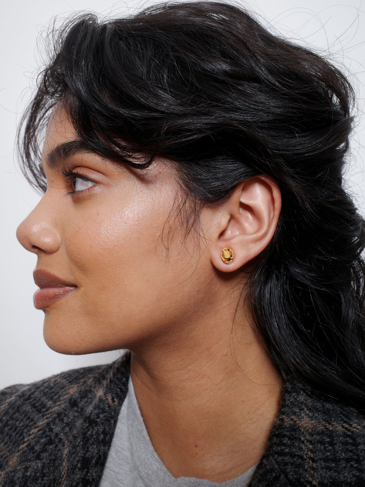 Odette Convertible Earrings in Gold and Pink