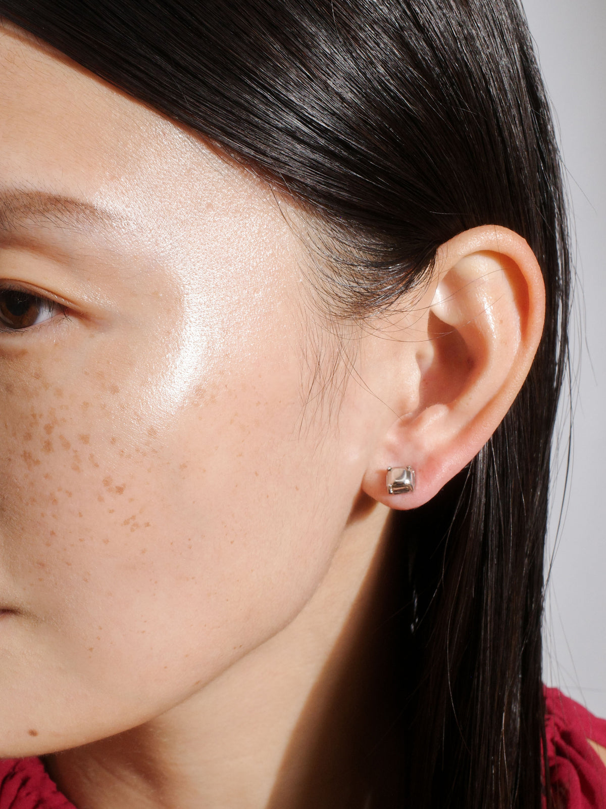Minerva Convertible Chandelier Earrings in Silver