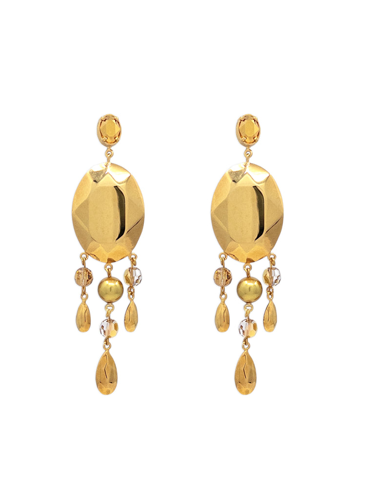 Odette Convertible Earrings in Gold