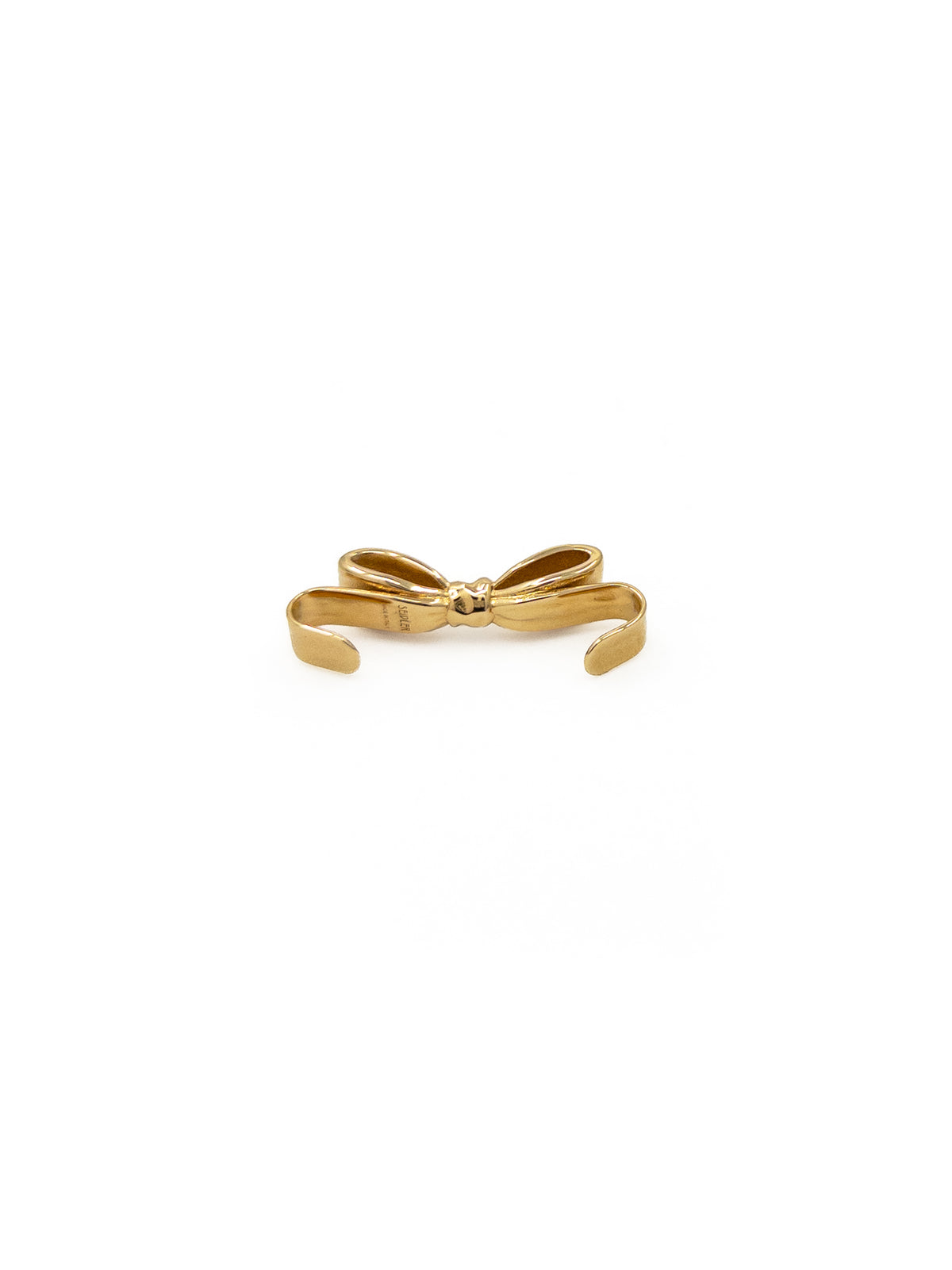 Bow Ear Cuff in Gold