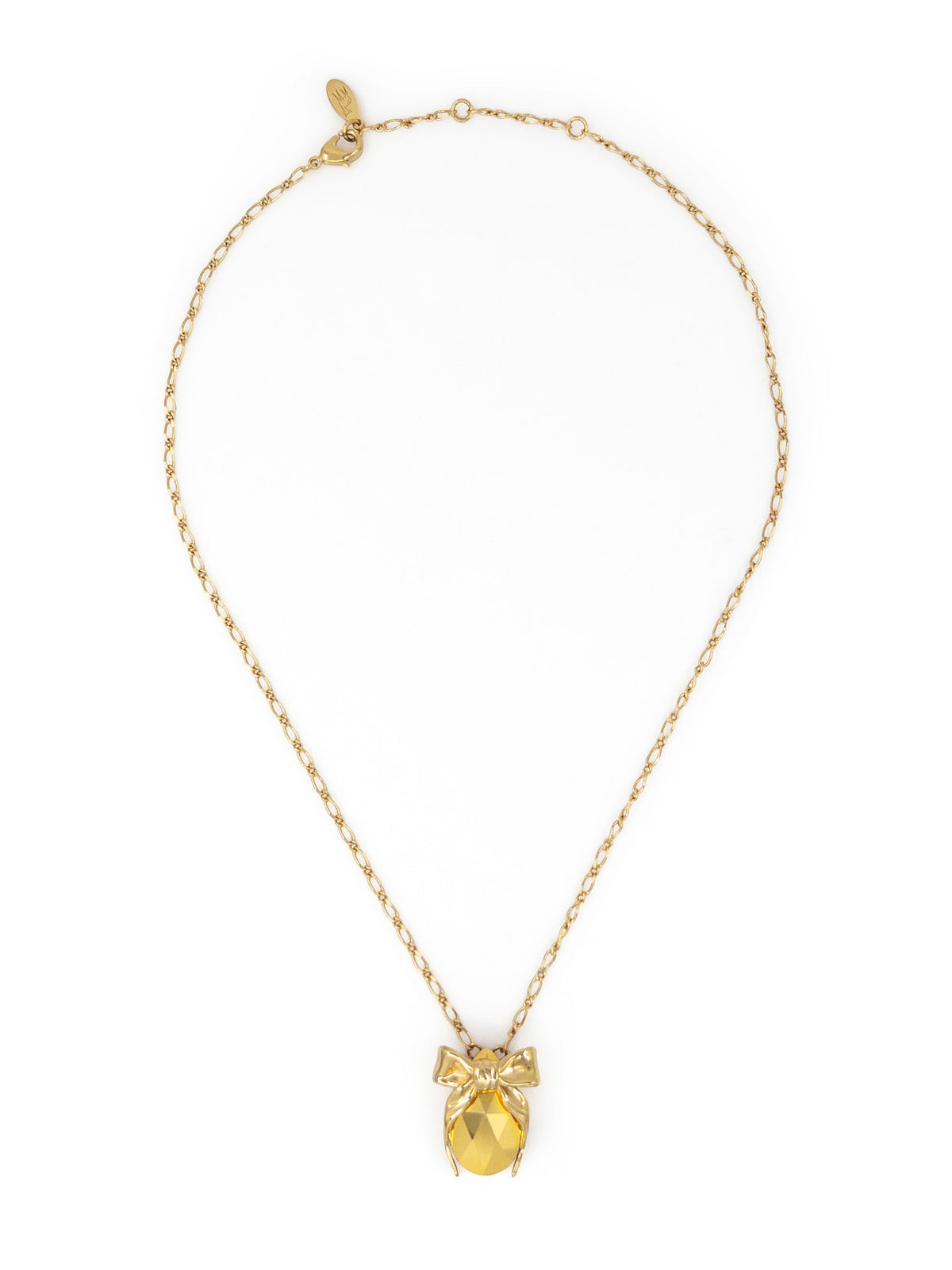 Bow Pendant Necklace