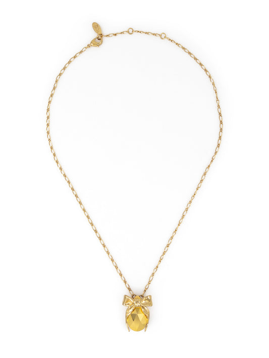 Bow Pendant Necklace