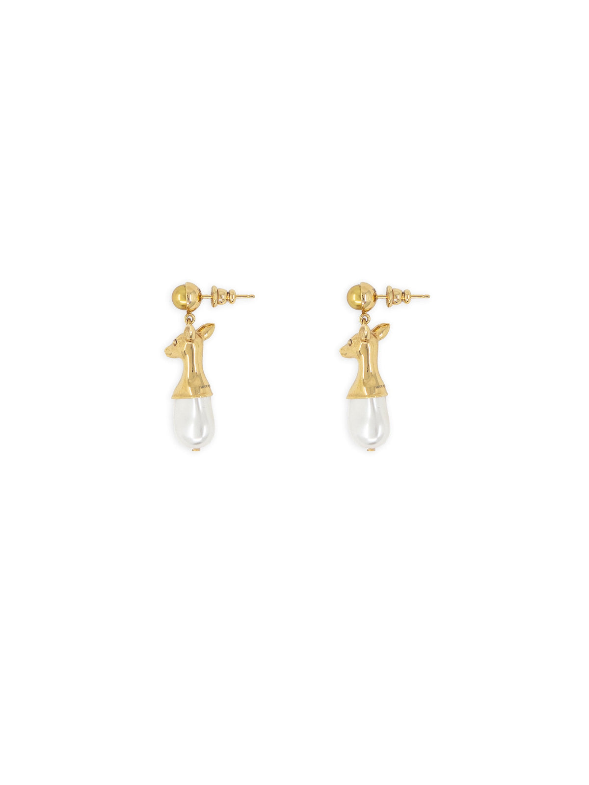 Fawn Drop Earrings in Gold