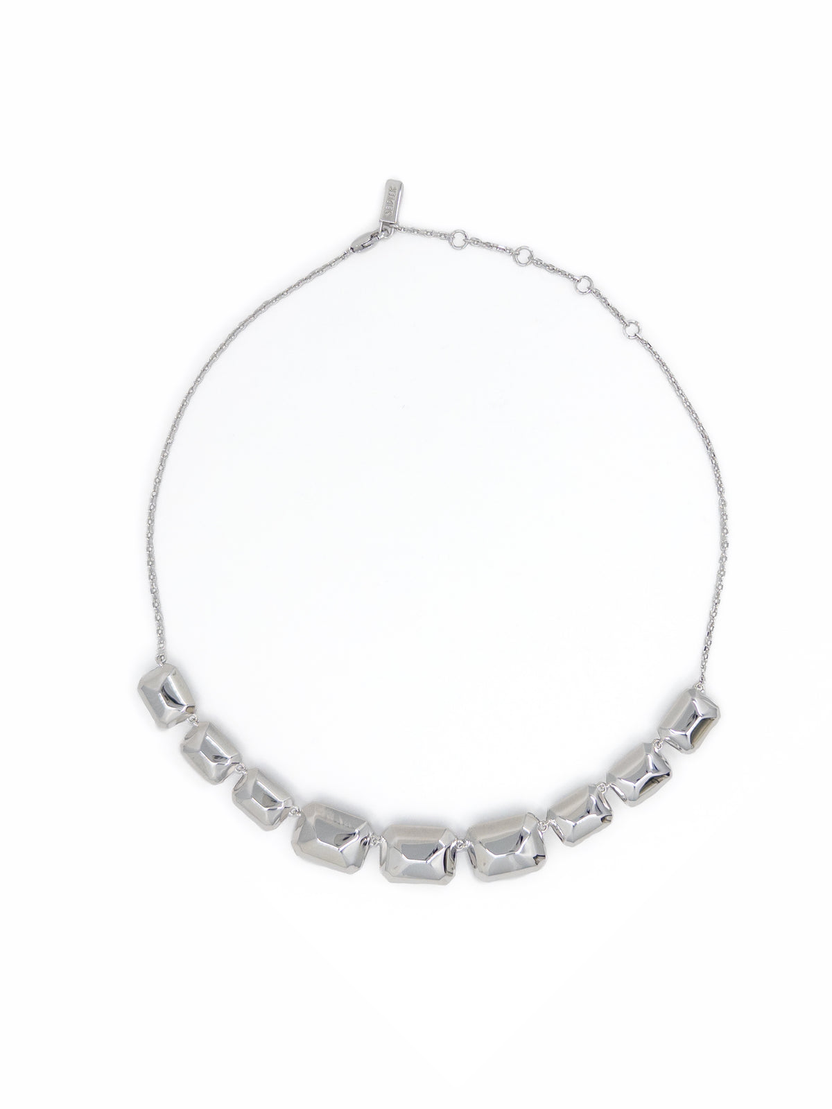 Lyric Reversible Necklace in Silver