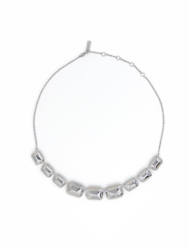 Lyric Reversible Necklace in Silver