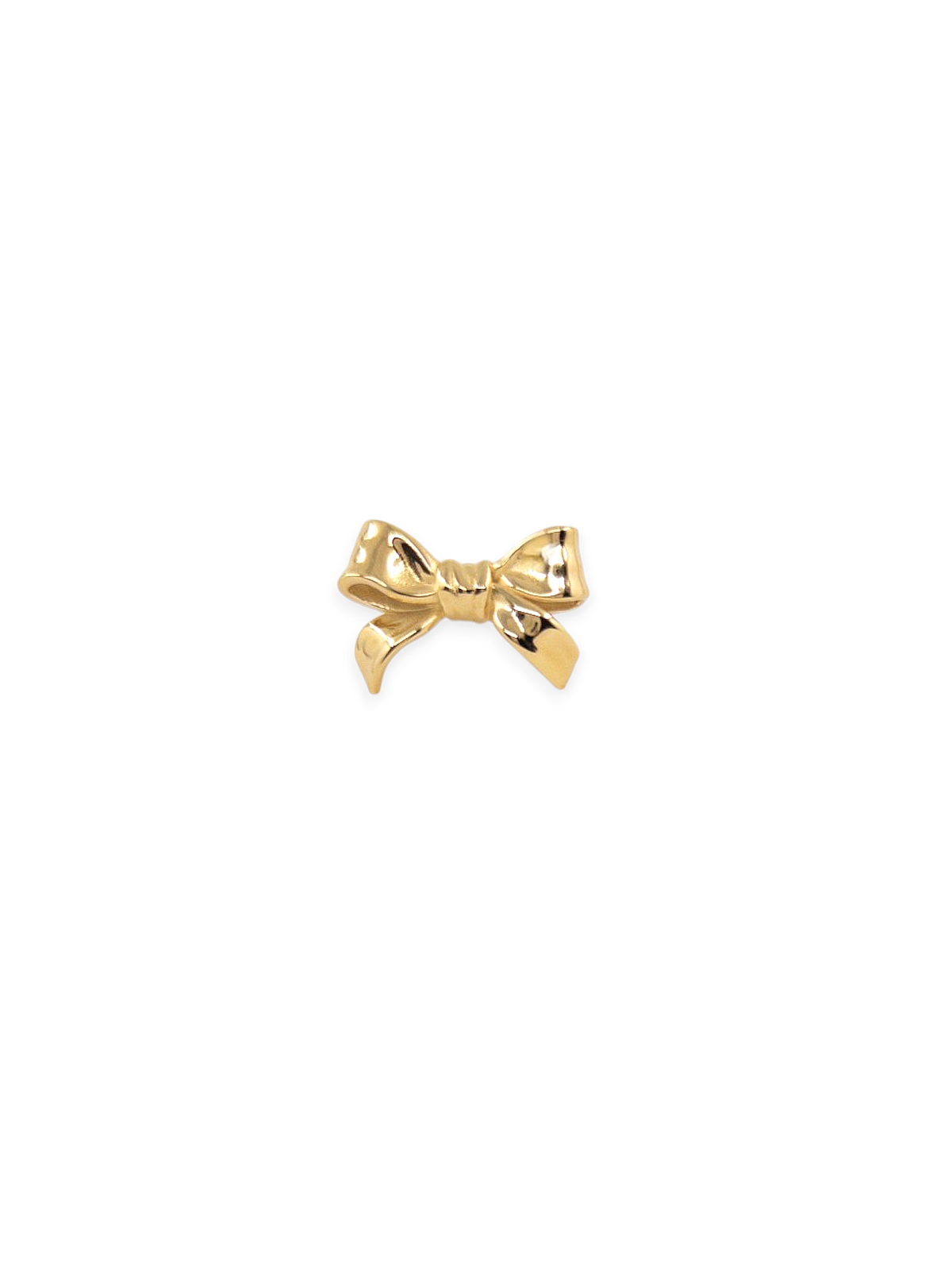 Becky Small Bow Brooch in Gold
