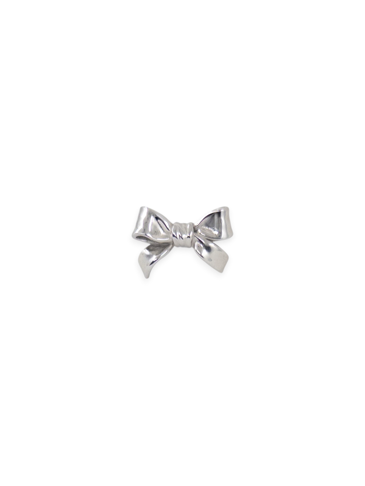 Becky Small Bow Brooch in Silver