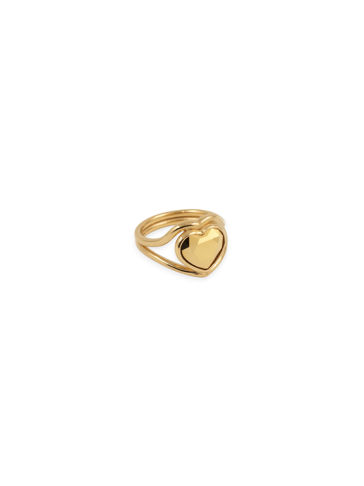 Violet Heart Ring