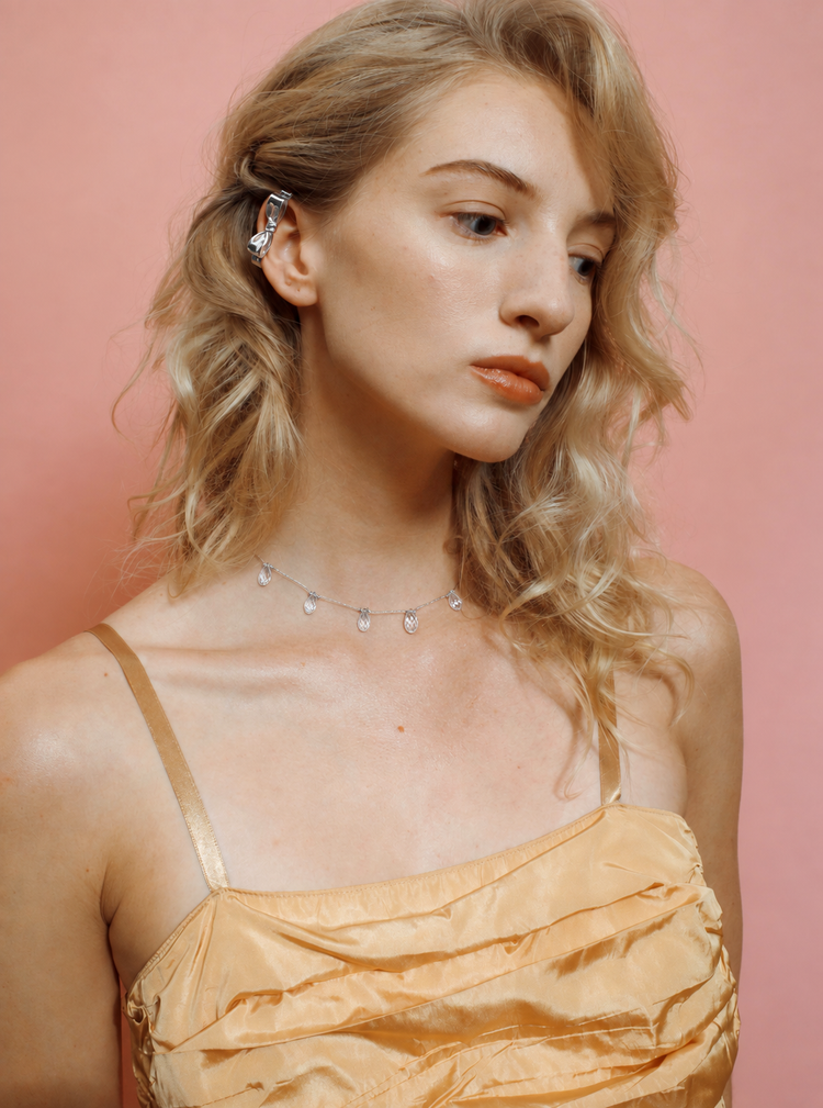Taylor Necklace in Silver